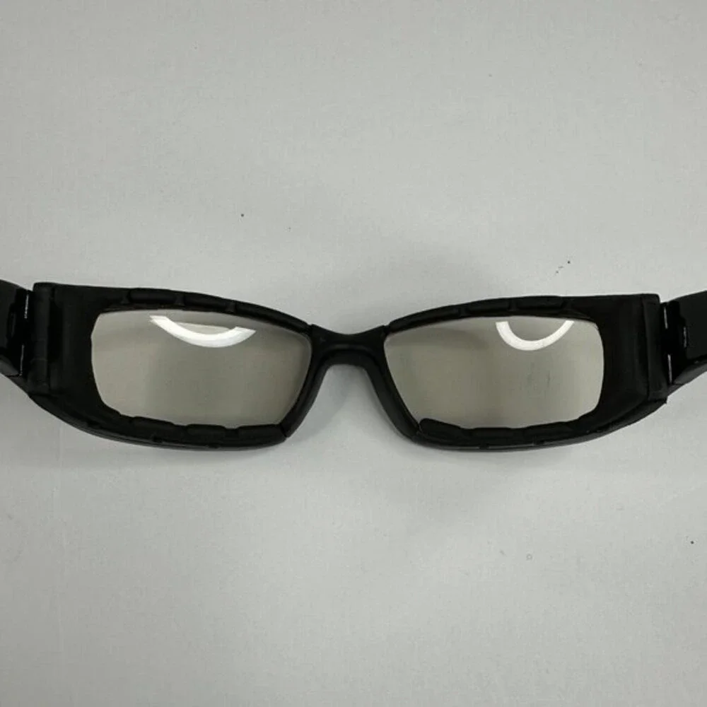 Liberty Sport Rider #203 Kids Black Athletic Sports Goggles Eyewear with Case
